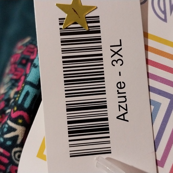 Azure NWT LuLaRoe 3XL COMFY SKIRT! - Picture 9 of 9